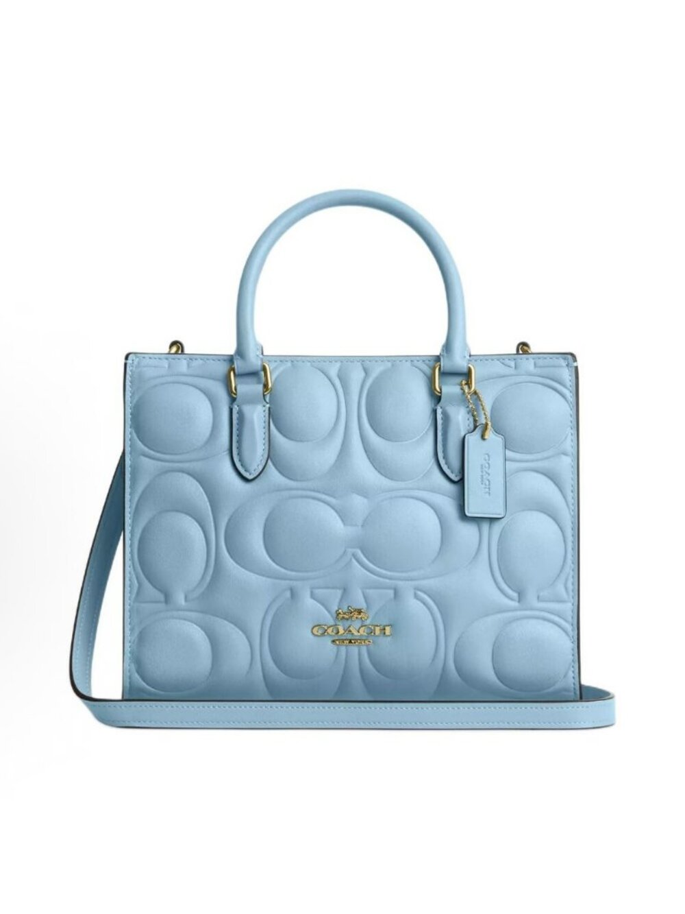 coach Maggie Small Tote Bag In Signature Leather cy670